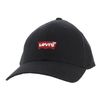 Levi's Men's Mid Batwing Flexfit Flat Cap, Black (Regular Black 59), One (Size: UN)