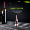 Bordhap Blank Bottle Stopper Classic Bottle Stopper with Threaded Post Wine Stopper Insert Hardware for Wine Turning DIY Project