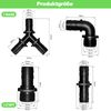 LONGRUN Hose Barb Elbow Fitting -6 Pieces Set