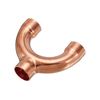 sourcing map Tee Y Type Copper Fitting Welding Joint Split Union Intersection 22mm or 7/8 Inch ID for HVAC, Air Conditioning Refrigeration System