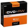Intenso 4211632 - x10 DVD+RW 4.7GB Slim Case