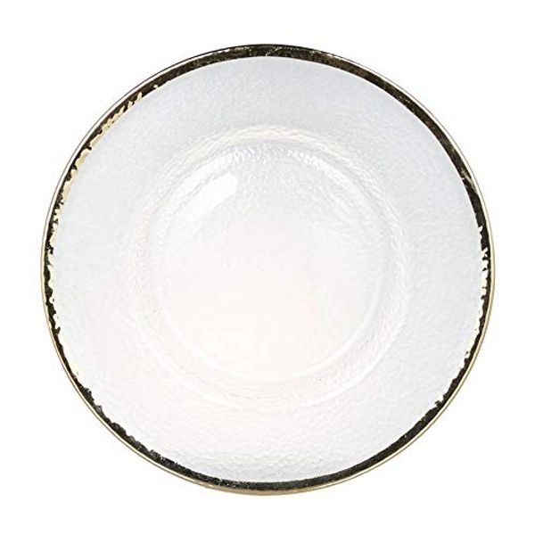 Dulton Glass Tableware OBO Gold Plate 280 A515-302GD280