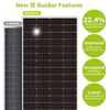 (200W New) 200W Monocrystalline Solar Panel 9BB Cell Solar Panel Boat Off Grid