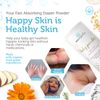 USDA Organic Baby Powder Talc-Free - Soothing Arrowroot, Calendula and Cornstarch for Newborn, Babies or Toddlers - Made in USA - 3oz/85g
