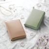 COGIT Lamb Leather Medicine Notebook Case, Mocha Beige