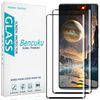 Bencuku (2 Pack) Screen Protector for Google Pixel 6 Pro Tempered Glass, 3D Curved Full Screen Coverage, Anti Scratch, Case Friendly