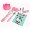 Handstand Kitchen Hello Kitty Cake Baking Set with Kitty Face and Bow Mini Cake Molds and More