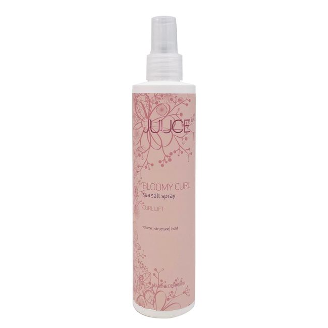 JUUCE Bloomy Curl Sea Salt Spray, 250 ml - Für Curly Girl Methode - Meersalzspray für mehr Volumen und Textur - Ergebnis; Textur, Fülle und anhaltenden Halt