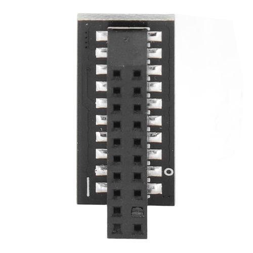 LPC TPM Module, TPM 2.0 Module LPC 20Pin Module Motherboard Compatible with TPM2.0 Remote Card Encryption, Computer Internal Solid State Drives
