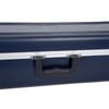Crossrock Alto Saxophone Rectangular Case-Strong ABS Molded with Single strap