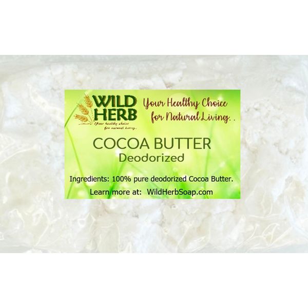 Wild Herb Deodorized Pure Cocoa Butter (2 LB)