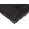 Neoprene Sheet, Adhesive-Backed, Black, 0.25" Thick, 6" Width, 6" Length, 50A Durometer, ASTM D2000 BC