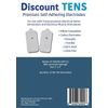 HiDow Compatible Premium Quality XL 2"X4" Electrodes - 20 Pair (40 pad total)