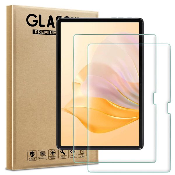 AOKUMA Tempered Glass for Blackview Tab 7 Screen Protector, [2 Pack] Premium Quality Guard Film, Case Friendly, Shatterproof, Shockproof, Scratchproof oilproof