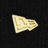 New Era Knit Cap, Metal Flag Logo, Plain, Basic CUFF KNIT SHORT METAL FLG