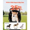Pet Stroller Foldable 3 Wheels Dog Stroller with Brake up to 35lbs