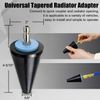 Vacuum Coolant Refill Tool with Gauge Adapter Hoses for Automotive Use