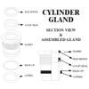 OEM Koyker Loader 1.75" Gland Kit - Part# K663305