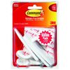 Command Large Plastic Utility Hook, White, 3-Hooks, 6-Strips (17003-3ES)