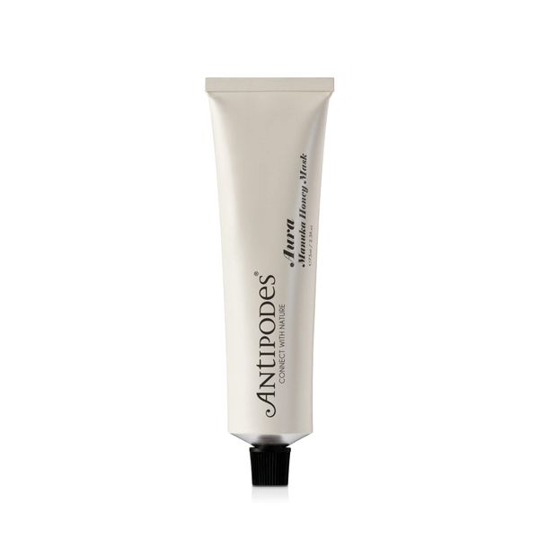 ANTIPODES Aura Manuka Honey Mask, Hydrating Face Mask Targets Blemishes & Breakouts with Manuka Honey Superfood, Maskne Treatment for Oily Skin, Dry Skin & Blemish Prone - 75ml, 2.5fl. Oz