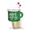 BATH & BODY WORKS WALLFLOWER MERRY EVERYTHING HOT COCOA MUG PLUGIN NIGHTLIGHT 