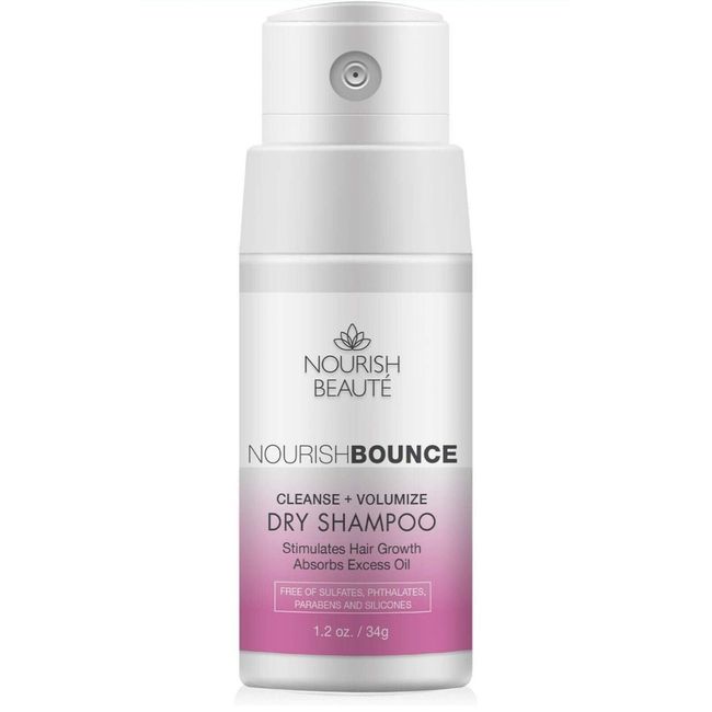 Nourish Beaute Dry Shampoo for Hair Loss that Promotes Hair Regrowth, Volume and