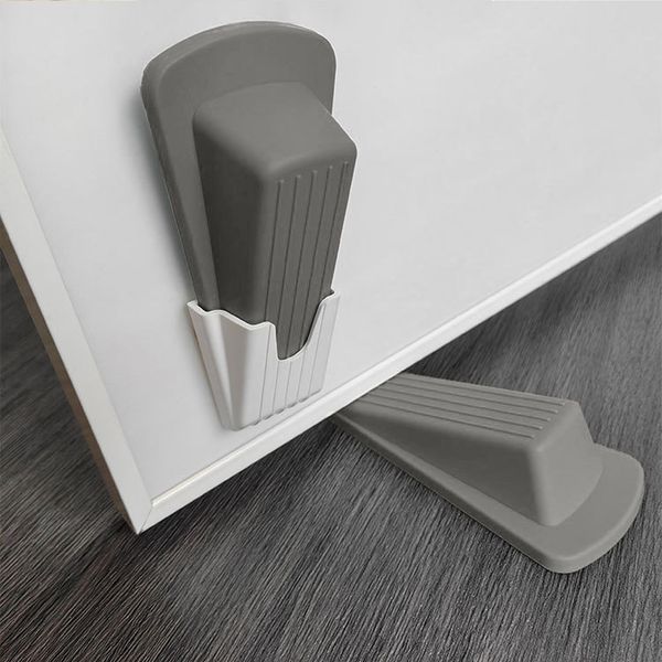 Holder in door stopper door closing prevention door stopper 1+1