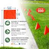 Marking Flags (Pack 100) (White)