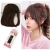 Bestechno Bangs Wig, Natural Bangs Extensions, Bangs Wig, Ultra Thin Bangs Wig, with 10 Pieces of American Pins (Light Brown)