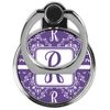 YouCustomizeIt Personalized Initial Damask Cell Phone Ring Stand & Holder