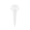 MUXSAM 100pcs White Plastic Golf Balls Tees For Training And Pratice