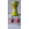 Handmade doll clay pot, gift and decoration