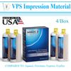Light Body Regular Set Dental VPS Impression Material 50ml. Cart, 4/Bx, Made USA