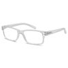 Eyekepper Spring Hinges Vintage Reading Glasses Men Readers(Transparent Frame)