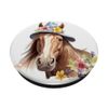 Chestnut Horse Spring Easter Equine Pony Horseback PopSockets Swappable PopGrip