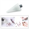 Rhinestone Picker Pick up Tool Wax Replacement Accessory for Dual Ended Wax Nail Rhinestones Picker Pencil Dotting Pen Pack of 2,NA110-White…