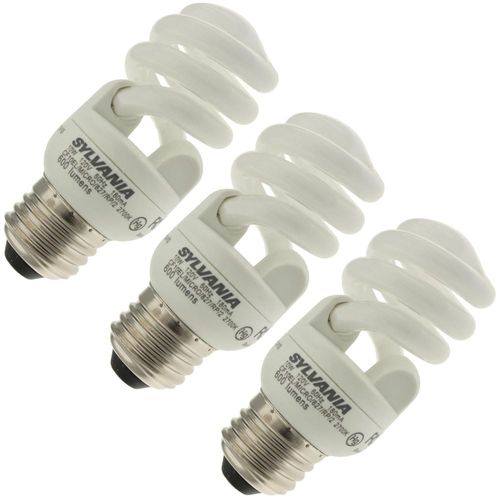 Replacement for Sylvania 29401, CF10EL/MICRO/827, 10 Watt, Soft White Micro Twist CFL Light Bulb (3 Pack)
