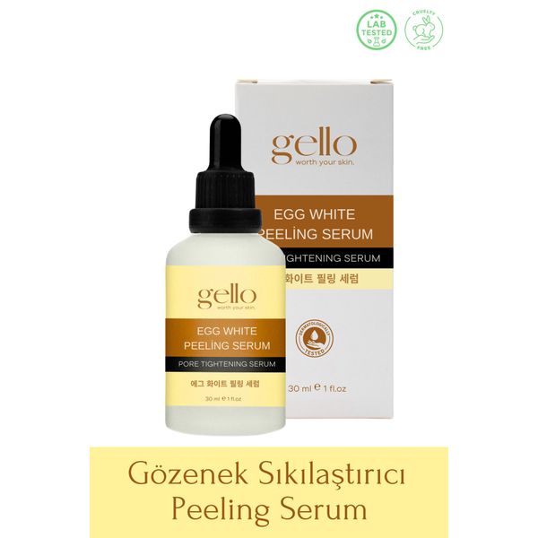 Gözenek Sıkılaştırıcı Peeling Serum - Egg White Peeling Serum