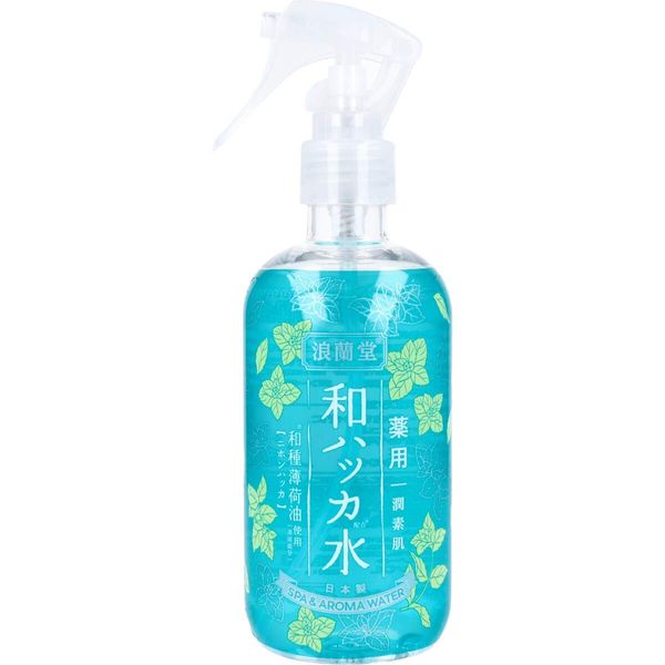 Cosmetex Roland Moist Skin Medicated Japanese Peppermint Water Mist 8.5 fl oz (250 ml) Lotion x 5 Packs