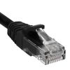 NavePoint Ethernet Patch Cable CAT6A, UTP, 24AWG, 2 Ft, 10 Pack, Black