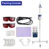 Pevor Dental Teeth Whitening Lamp Remote Teeth Whitener 6 LED Cold Light Teeth Bleaching System Tooth Bleaching Accelerator Set LED Teeth Whitening Machine with 4 Colors Light