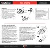 Zefal 45 Half Toe-Clips, Black, Small/Medium