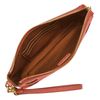 Fossil LiteHide SLG1557602 Women's Wristlet Leather, rust-coloured