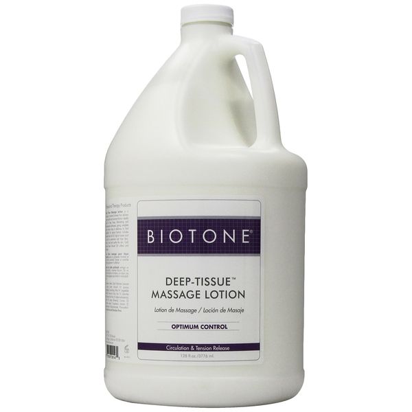 Biotone Deep Tissue Massage Lotion, 128 Ounce