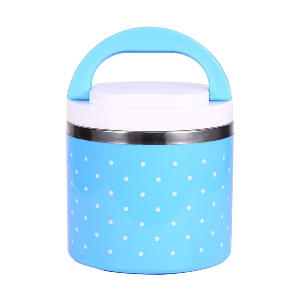 Thermal Lunch Box Bento Lunch Box with Stainless Steel Thermal Insulation, Food Containers Leak Proof for Kids Adult Keeps Food Warm Suitable for School Office or Picnic