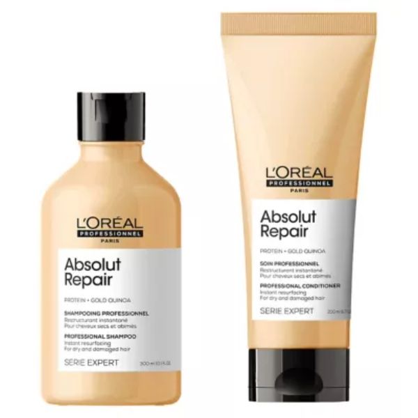 L'oréal Professionnel Serie Expert Absolut Repair Shampoo And Conditioner Duo For Dehydrated Hair