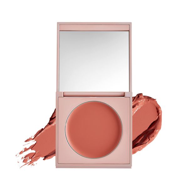 Sigma Beauty Cream Blush – Hydrating Cream Blush for Cheeks and Lips, Lightweight, Buildable Sheen Formula with Nourishing Ingredients (Coral Dawn, Fresh Melon Sheen)