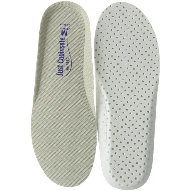 KITA NO,7910 Just Cup Insole, Cup Insole, Antibacterial and Deodorizing - grey