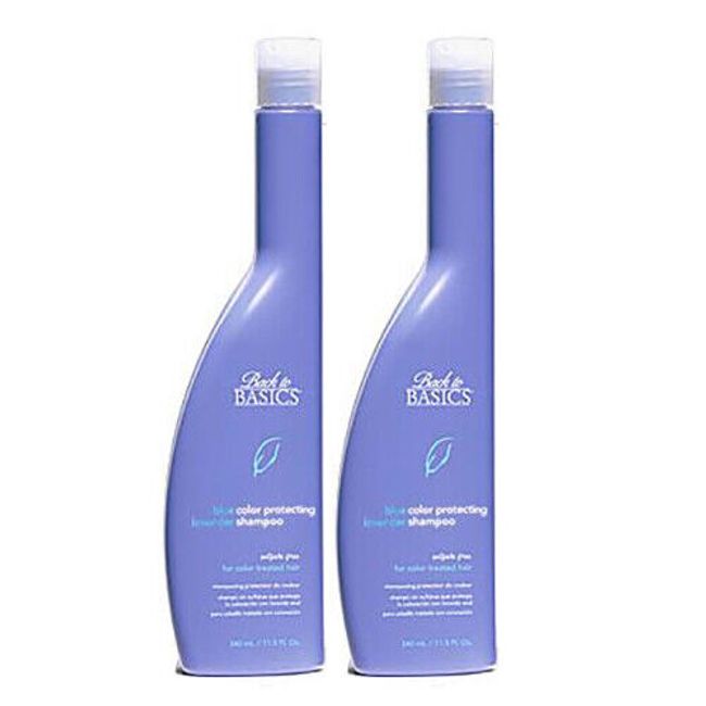 Back to Basics Blue Lavender Shampoos (Qty = 2) Discontinued HTF