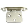 Smbbit Traditional Cabinet Hinge Variable Overlay 10 Pack Bright Nicke